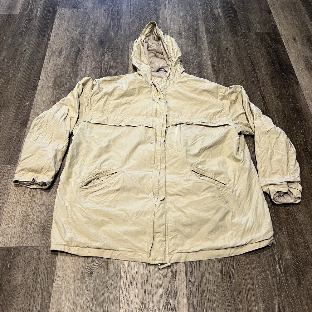 Loro Piana Storm System Rain Wind Protection Hickey Freeman Jacket XL Italy